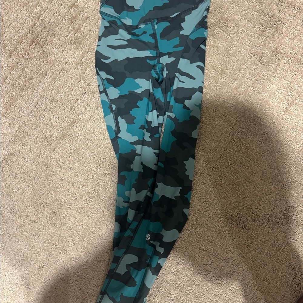 Lululemon Camouflage Leggings